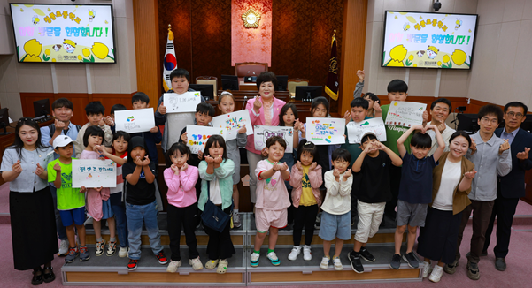 청풍초등학교 학생들 제천시청·제천시의회 견학 이미지 3